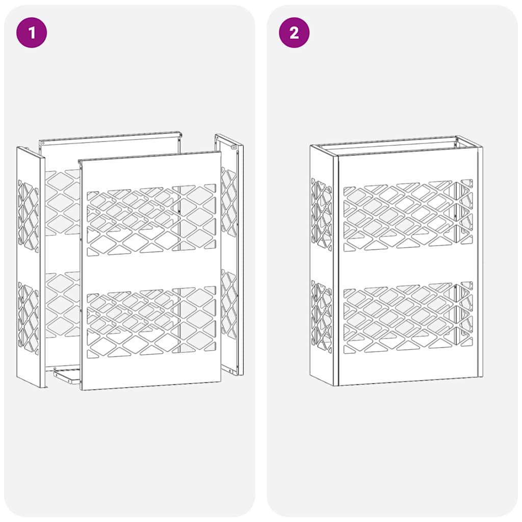 Sandėliavimo kabliukas ir laikiklis su saugykla mustard yellow