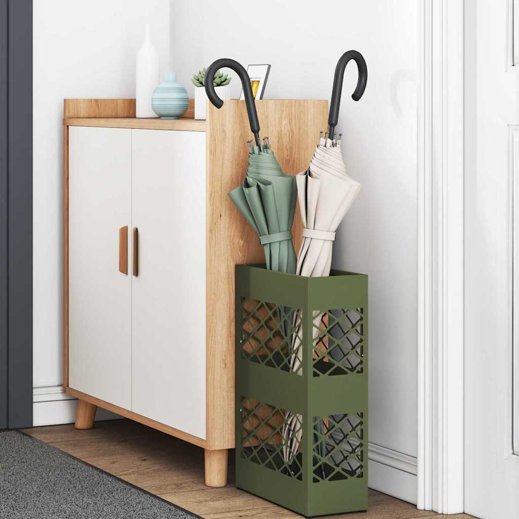 Sandėliavimo kabliukas ir laikiklis su saugykla Alyvuogių žalia