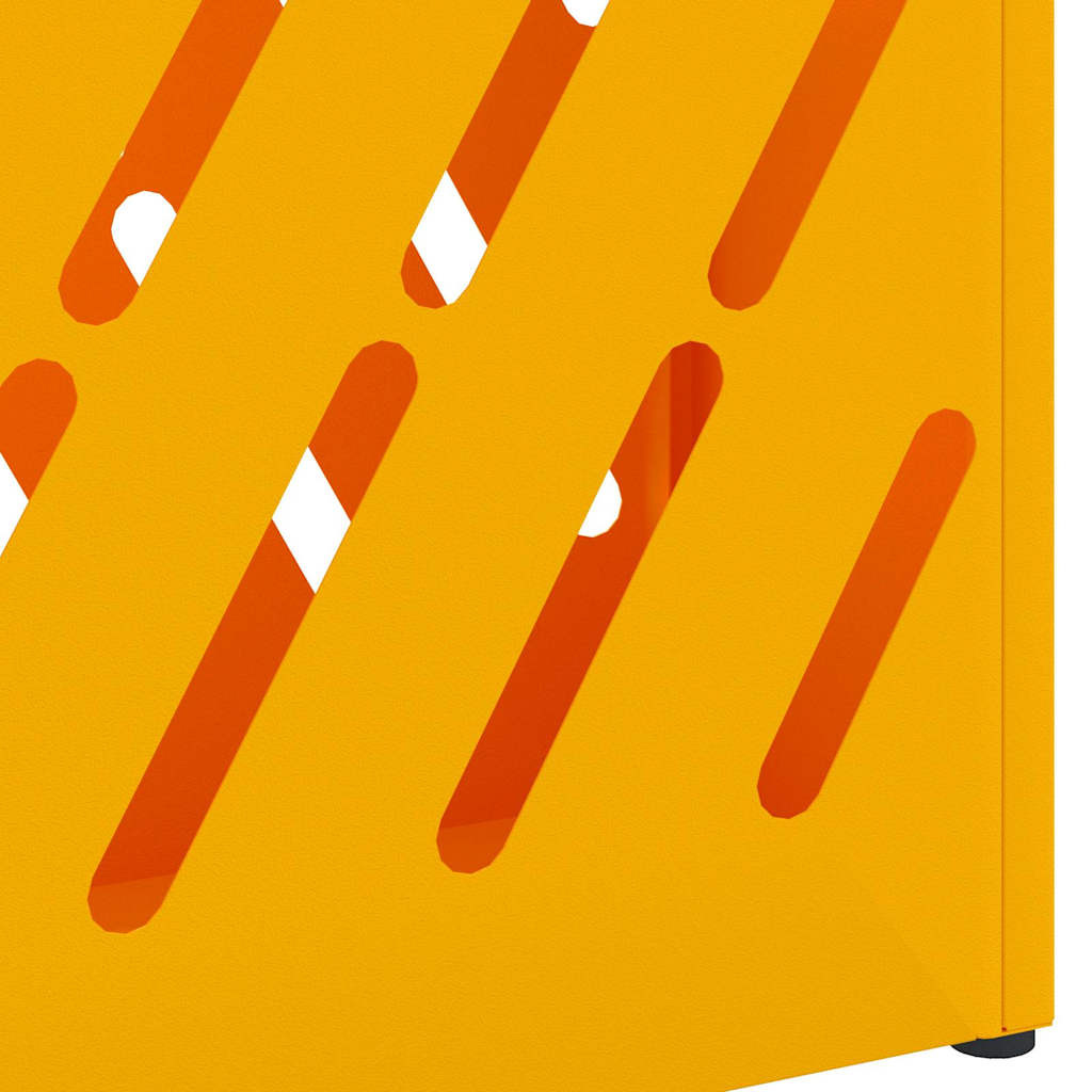 Sandėliavimo kabliukas ir laikiklis su saugykla mustard yellow