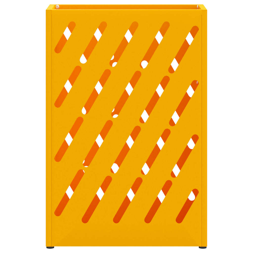 Sandėliavimo kabliukas ir laikiklis su saugykla mustard yellow