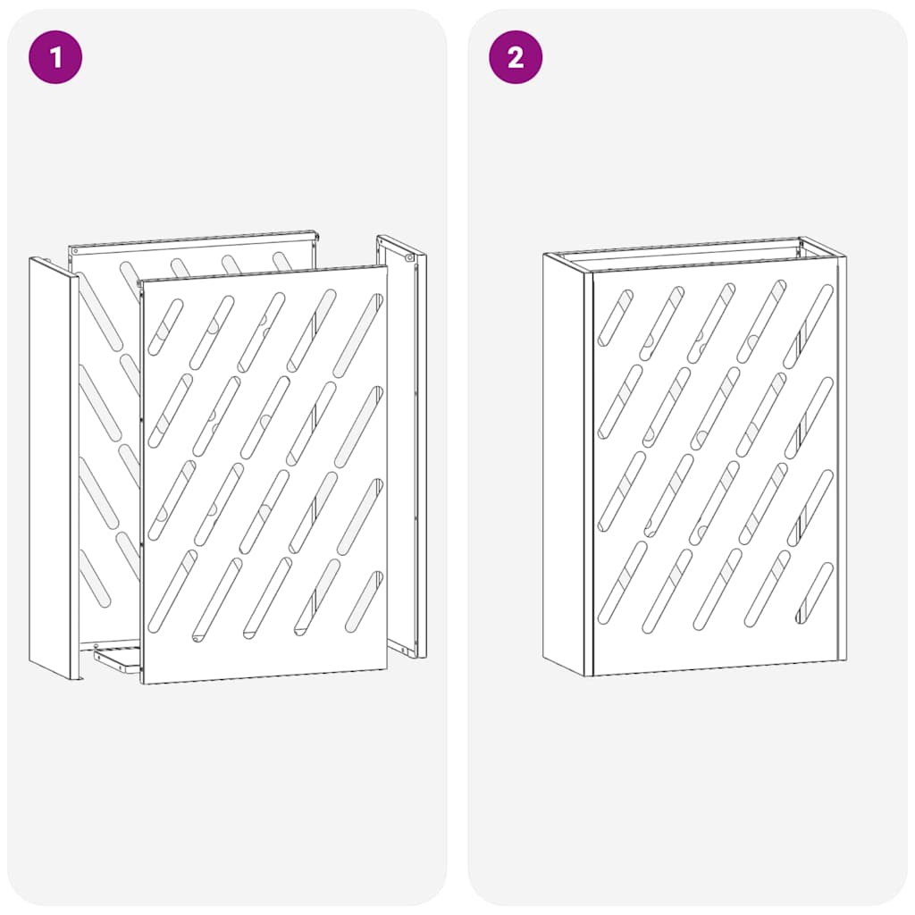 Sandėliavimo kabliukas ir laikiklis Balta 28 x 12 x 41 cm