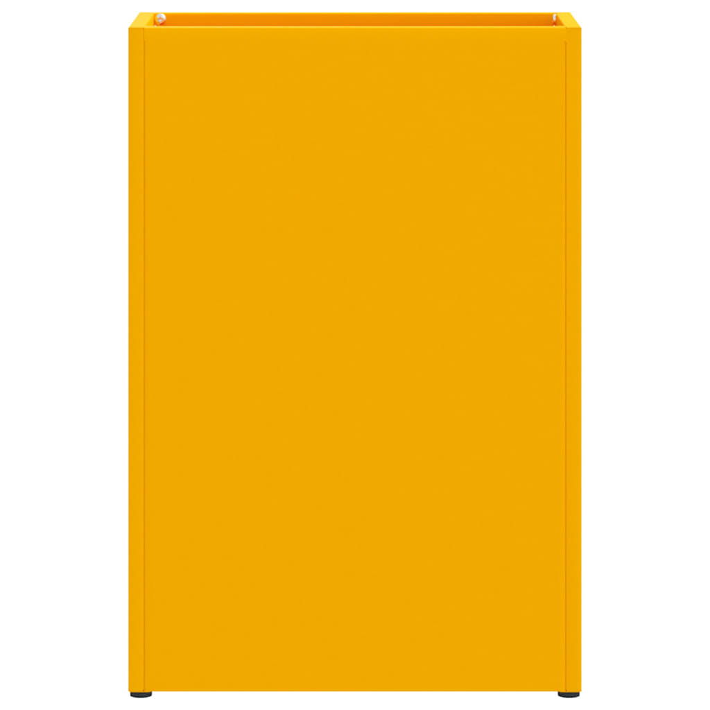 Sandėliavimo kabliukas ir laikiklis su saugykla mustard yellow