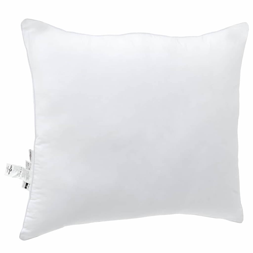 Pagalvės 2 pcs Balta 60 x 60 cm