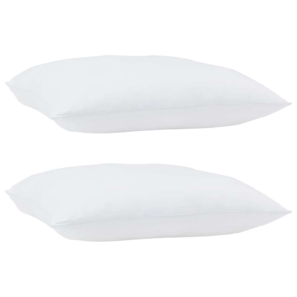 Pagalvės 2 pcs Balta 60 x 70 cm