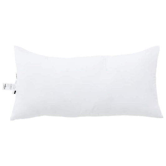 Pagalvė su pagalve 2 pcs Balta 81 x 42 x 20 cm Poliesteris