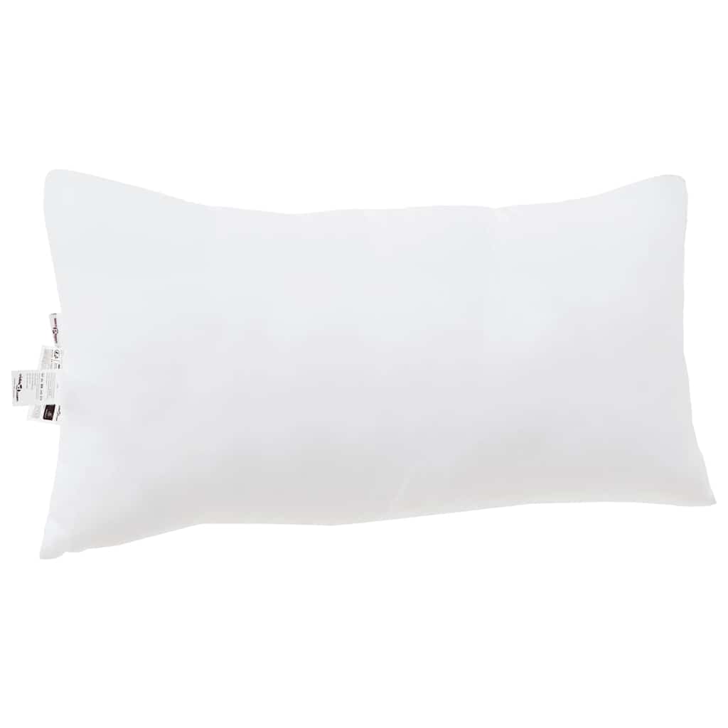 Pagalvė su pagalve 2 pcs Balta 81 x 42 x 20 cm Poliesteris