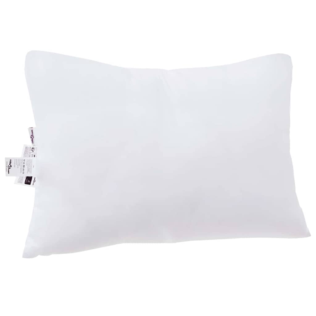 Pagalvė su pagalve 2 pcs Balta 61 x 41 x 20 cm Poliesteris