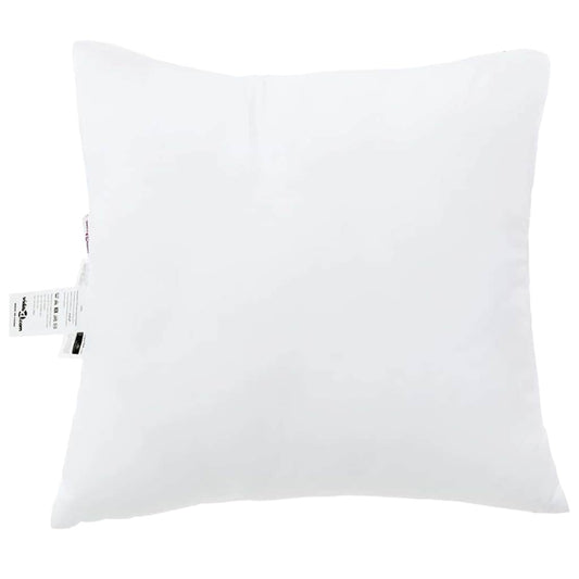 Pagalvė su pagalve 2 pcs Balta 60 x 60 x 20 cm Poliesteris