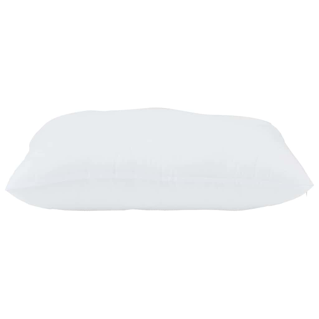 Pagalvė su pagalve 2 pcs Balta 80 x 80 x 20 cm Poliesteris
