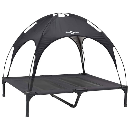 Šuo Lova Juoda 92 x 77 x 82,5 cm Plienas