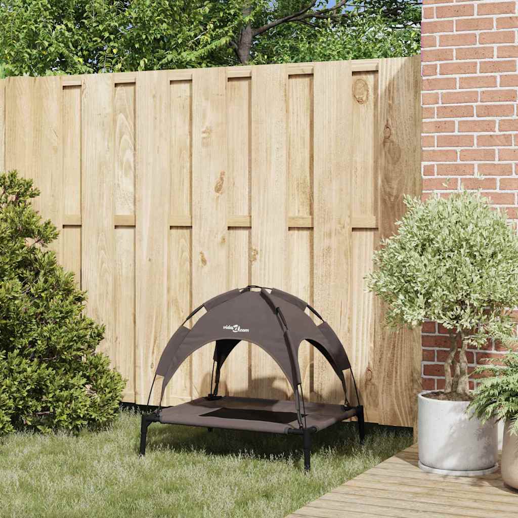 pakelta šuns lova Ruda Metalas 76 x 62 x 70.5 cm Sulankstoma