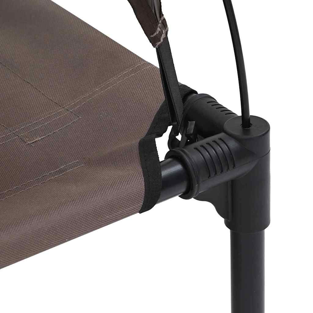 pakelta šunų lova su nuimamu stogu Ruda XL Plienas