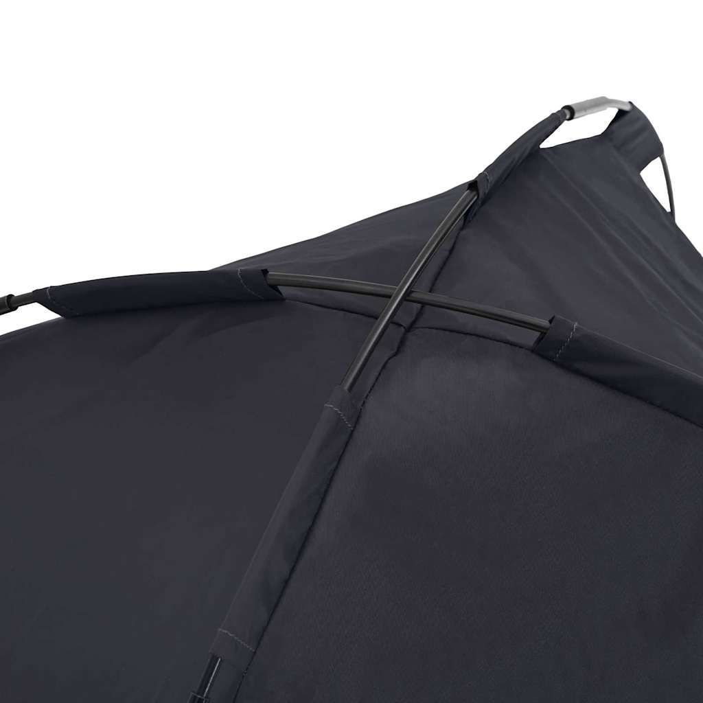 pakelta šunų lova su nuimamu stogu Juodas plienas