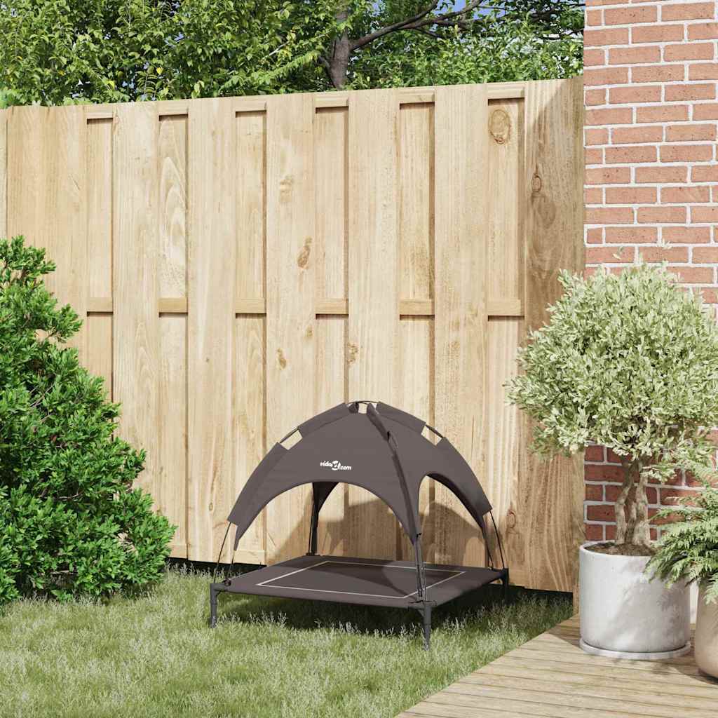 pakelta šunų lova Ruda Poliesteris, Metalas Vidutinė