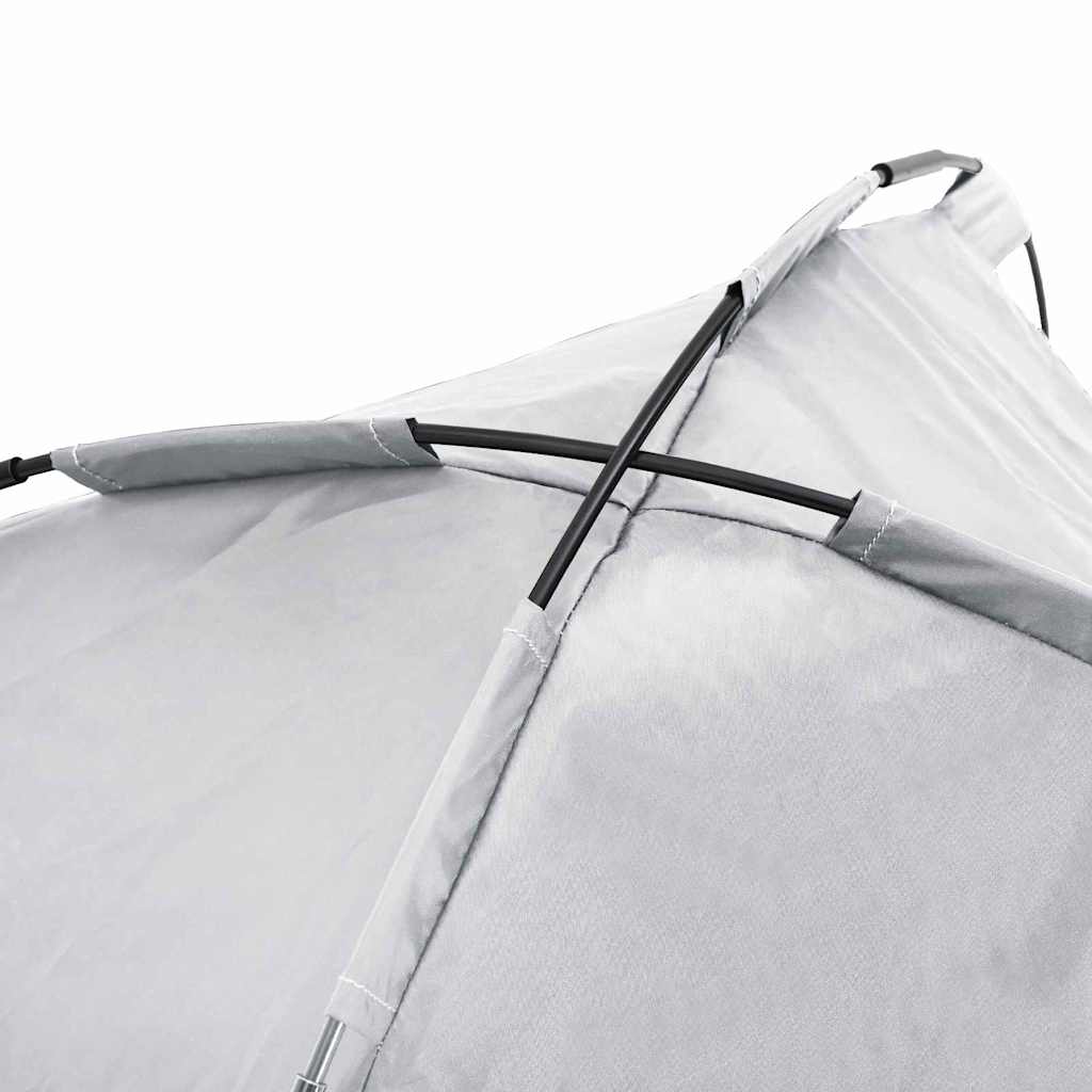 pakelta šunų lova su nuimamu stogu sidabrinė pilka M plienas