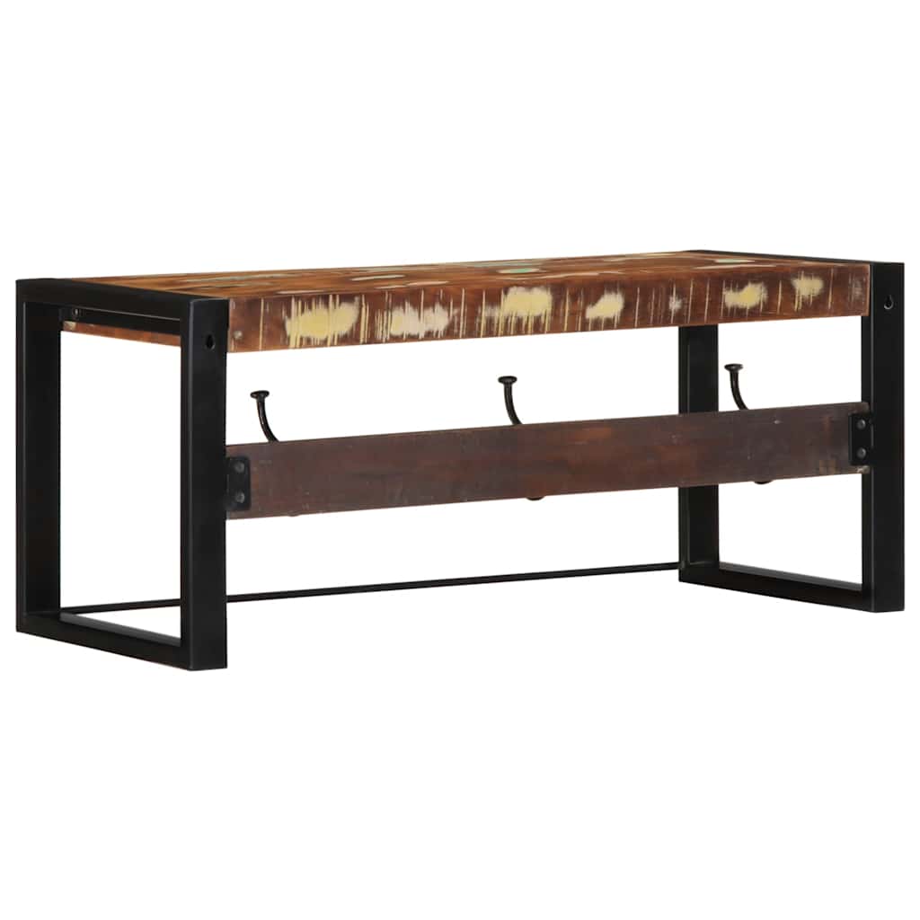 Paltų kabykla Daugiaspalvė 80x35x35cm Regeneruota medžio masyva