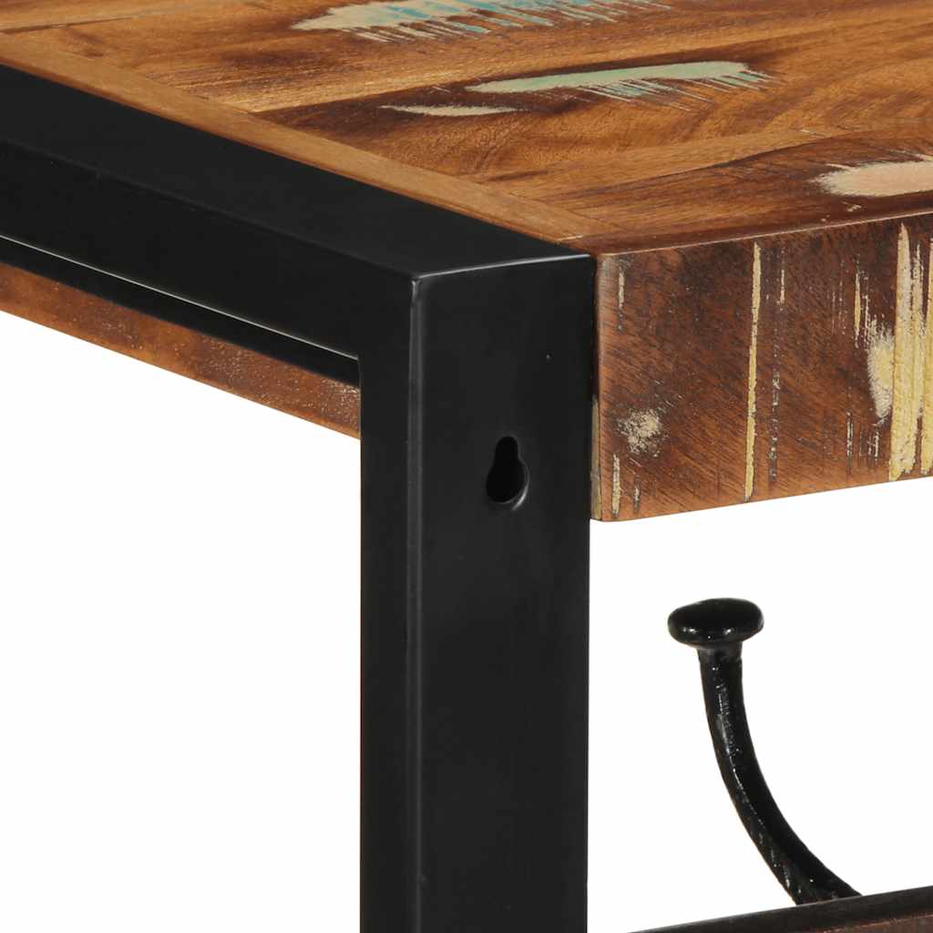 Paltų kabykla Daugiaspalvė 80x35x35cm Regeneruota medžio masyva