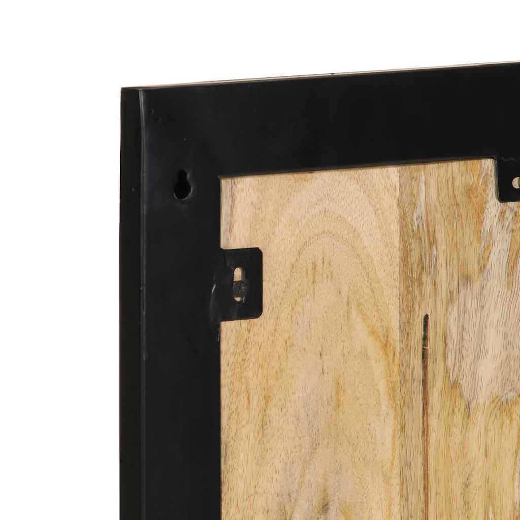 paltų kabykla 40x2x80 cm Tvirtas neapdorotos medienos mangas