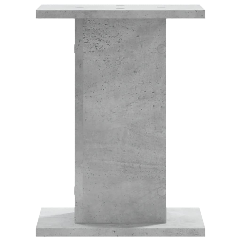 Stovai augalams, 2vnt., betono, 30x30x40cm, apdirbta mediena