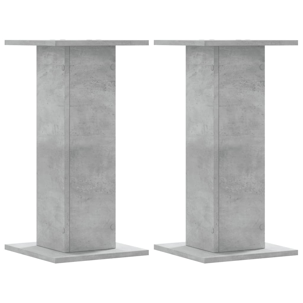 Stovai augalams, 2vnt., betono, 30x30x60cm, apdirbta mediena