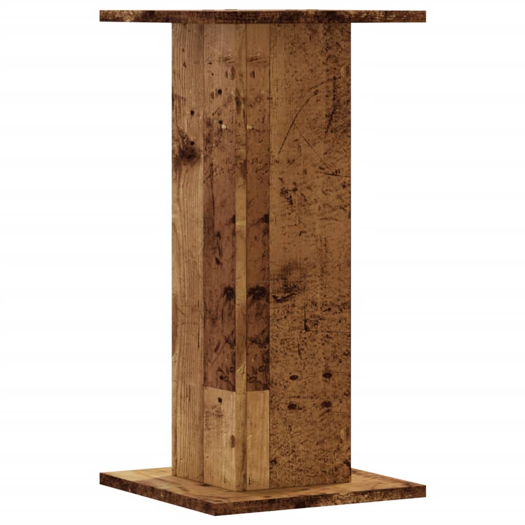 Stovai augalams, 2vnt., sendintos medienos, 30x30x60cm, mediena