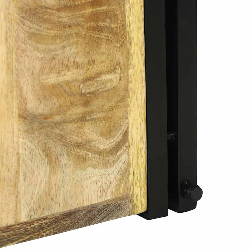 Vyno lentyna 34.5 x 35 x 39 cm Tvirta mediena Grubus mango