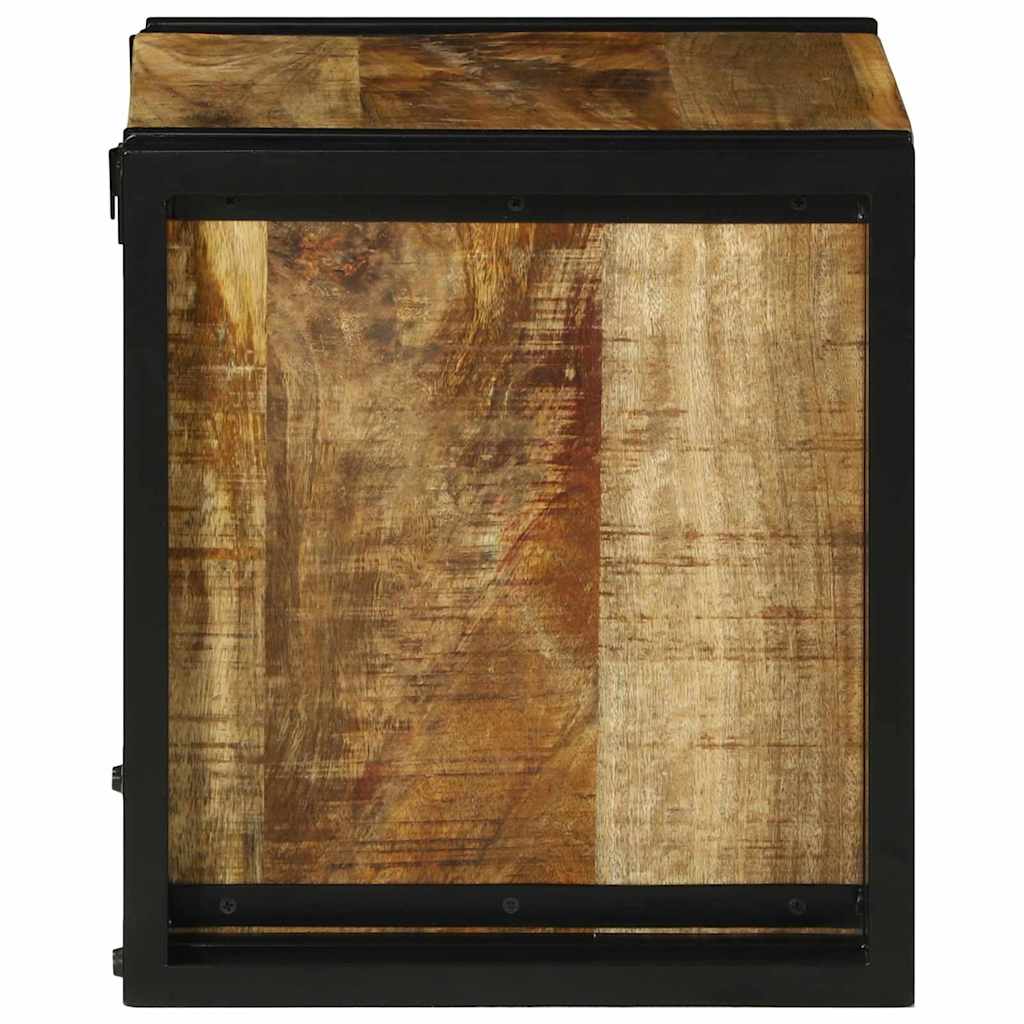 Vyno lentyna 34.5 x 35 x 39 cm Tvirta mediena Grubus mango