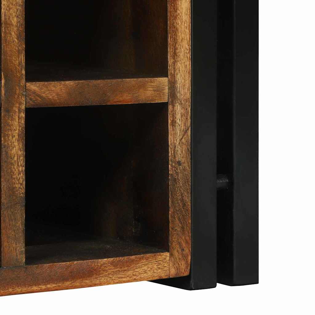 Vyno stovas 34.5x35x39 cm, tvirta perdirbta mediena