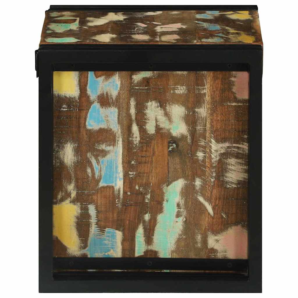 Vyno stovas 34.5x35x39 cm, tvirta perdirbta mediena