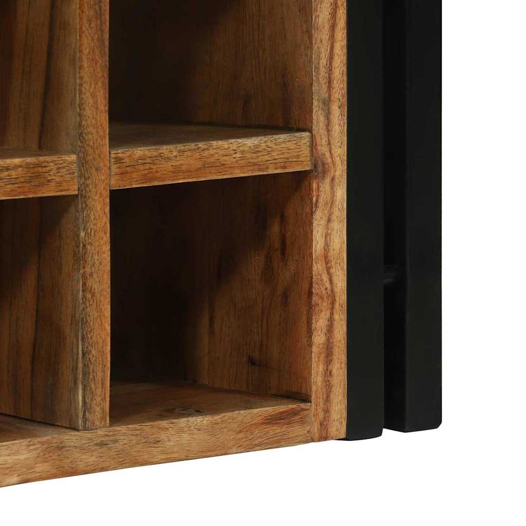 Vyno stovas 46x35x27.5 cm Kietos akacijos mediena