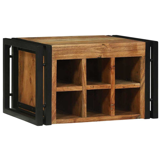 Vyno stovas 46x35x27.5 cm Kietos akacijos mediena
