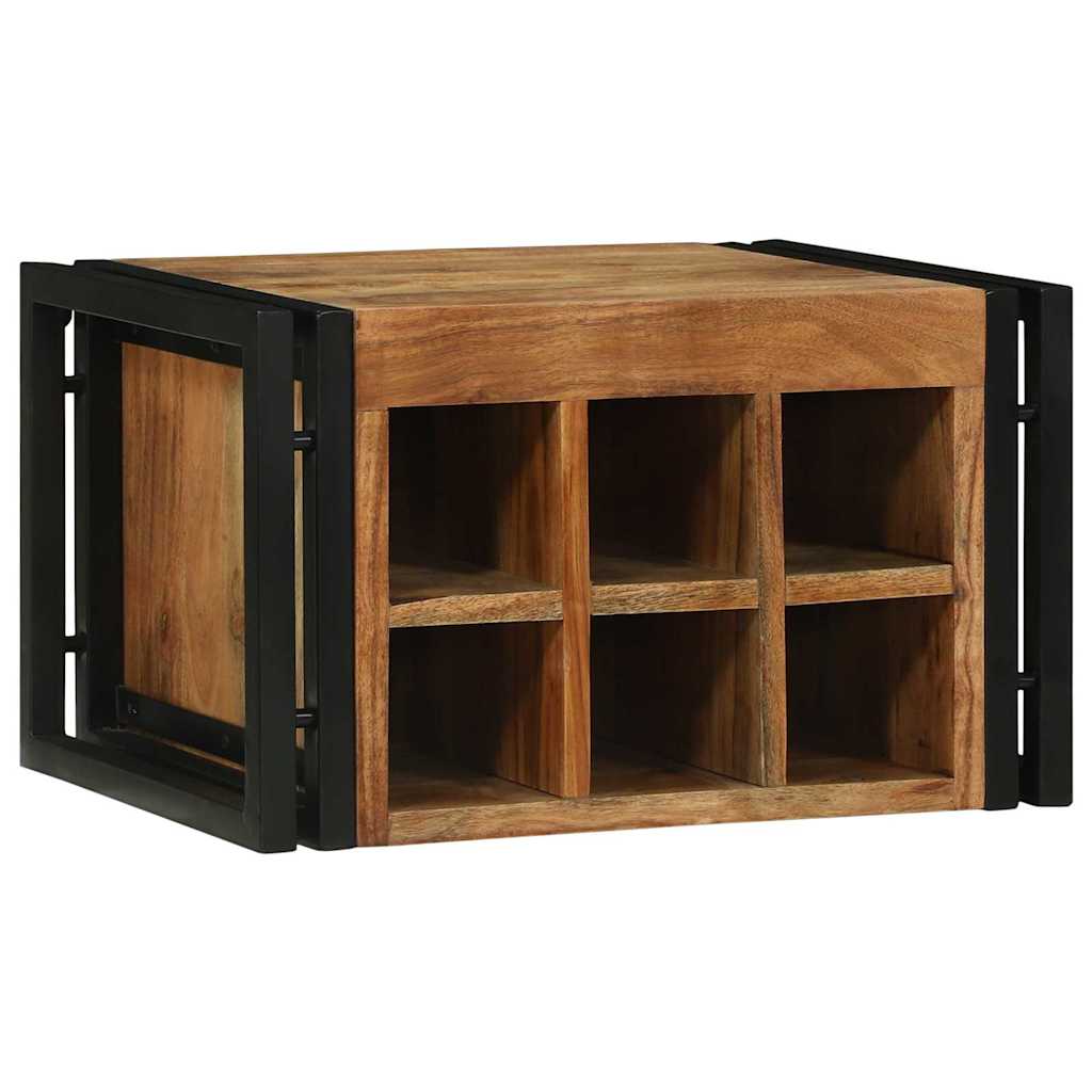 Vyno stovas 46x35x27.5 cm Kietos akacijos mediena