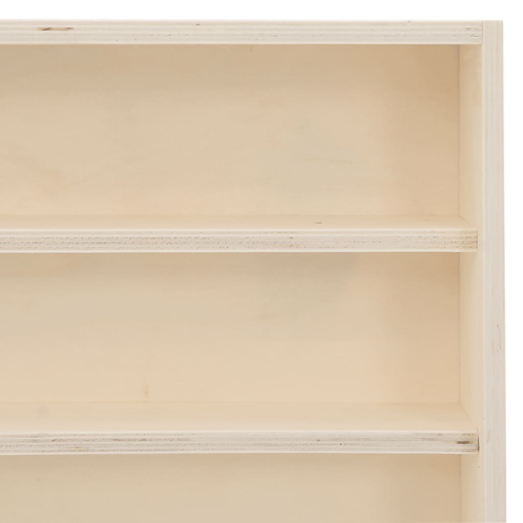 medinis kolektoriaus vitrinas su 6 lentynomis, 40x8,5x55 cm