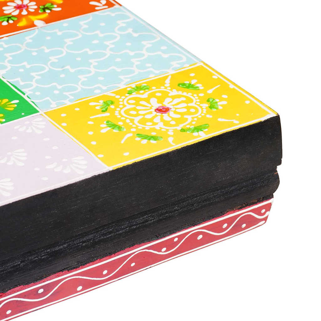 sieninės lentynos 2 vnt 100x20x6 cm kietos mango medienos