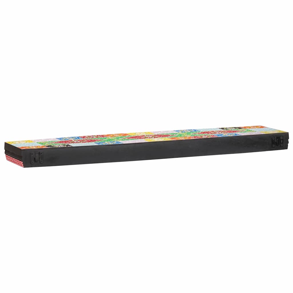 sieninės lentynos 2 vnt 100x20x6 cm kietos mango medienos