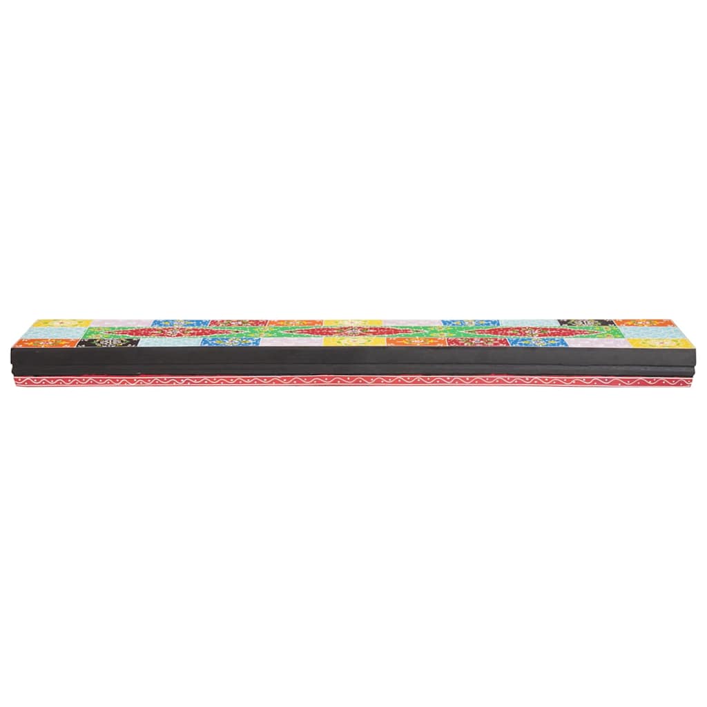 sieninės lentynos 2 vnt 100x20x6 cm kietos mango medienos