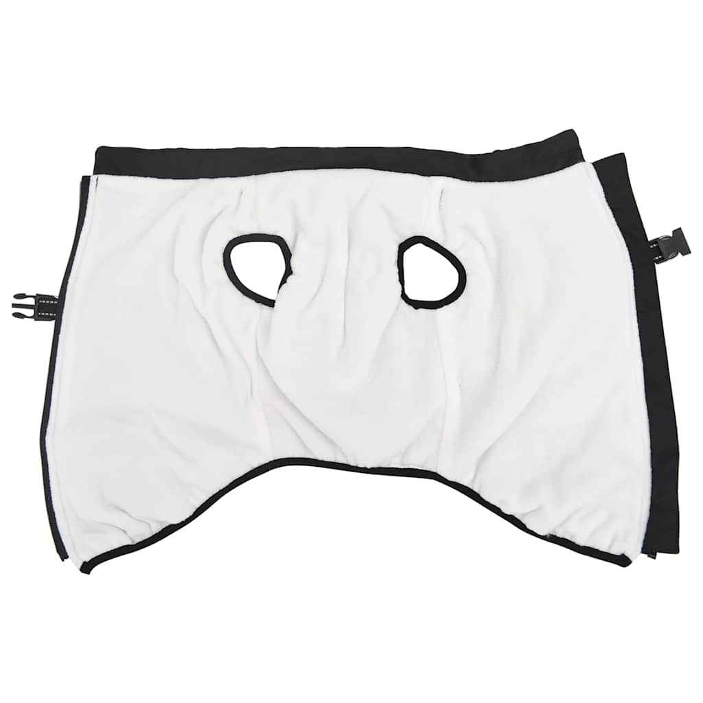 Šunų kailis su diržais, atsparus vandeniui, juodas, L52