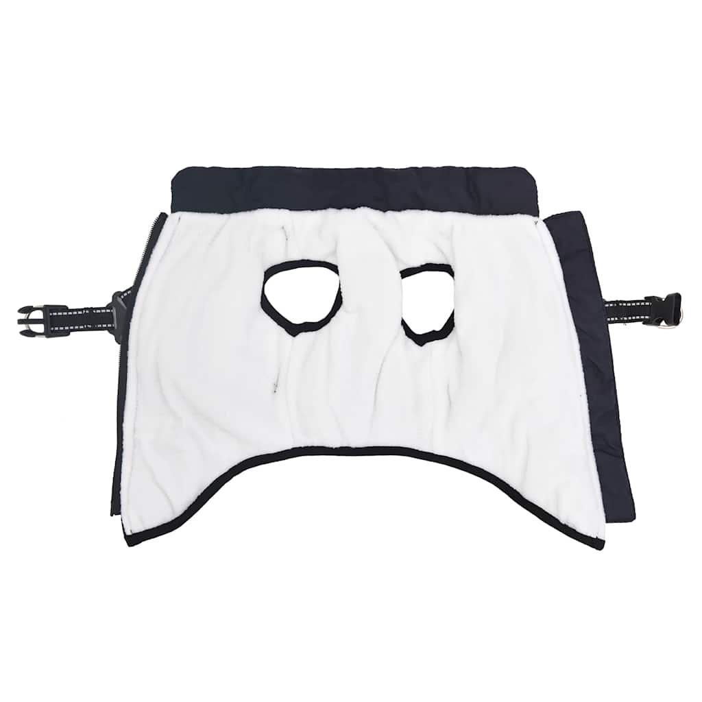 Šunų kailis su diržais, atsparus vandeniui, mėlynas, L24