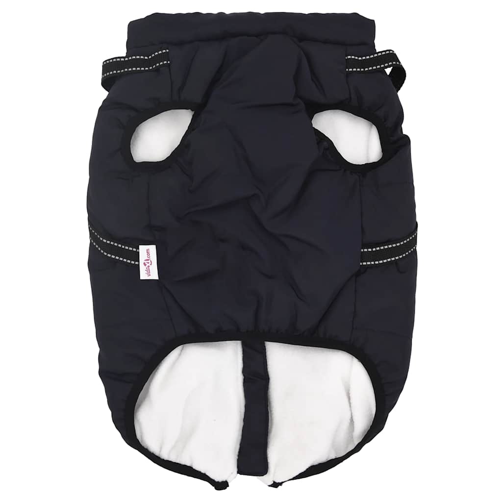 Šunų kailis su diržais, atsparus vandeniui, mėlynas, L68