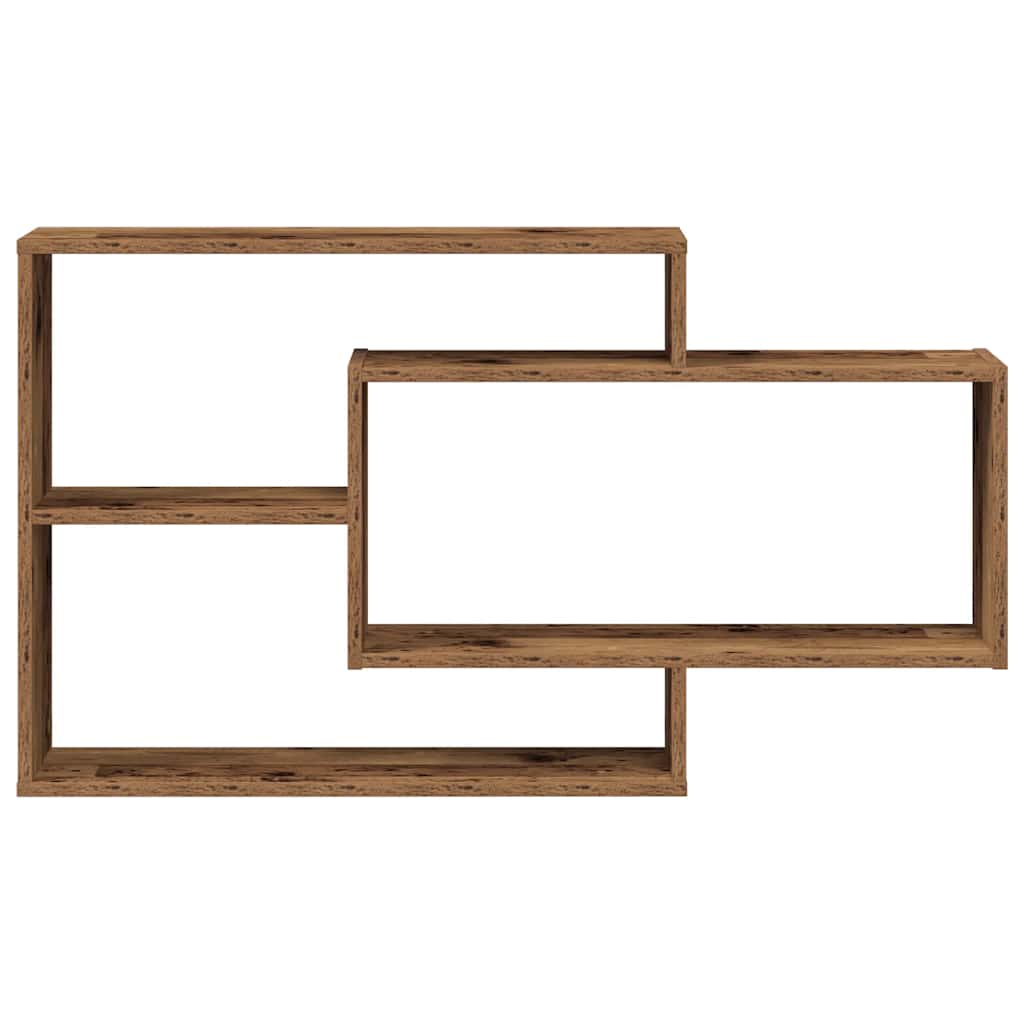 Sieninė lentyna Old Wood 104x20x58,5 cm Inžinerinė mediena
