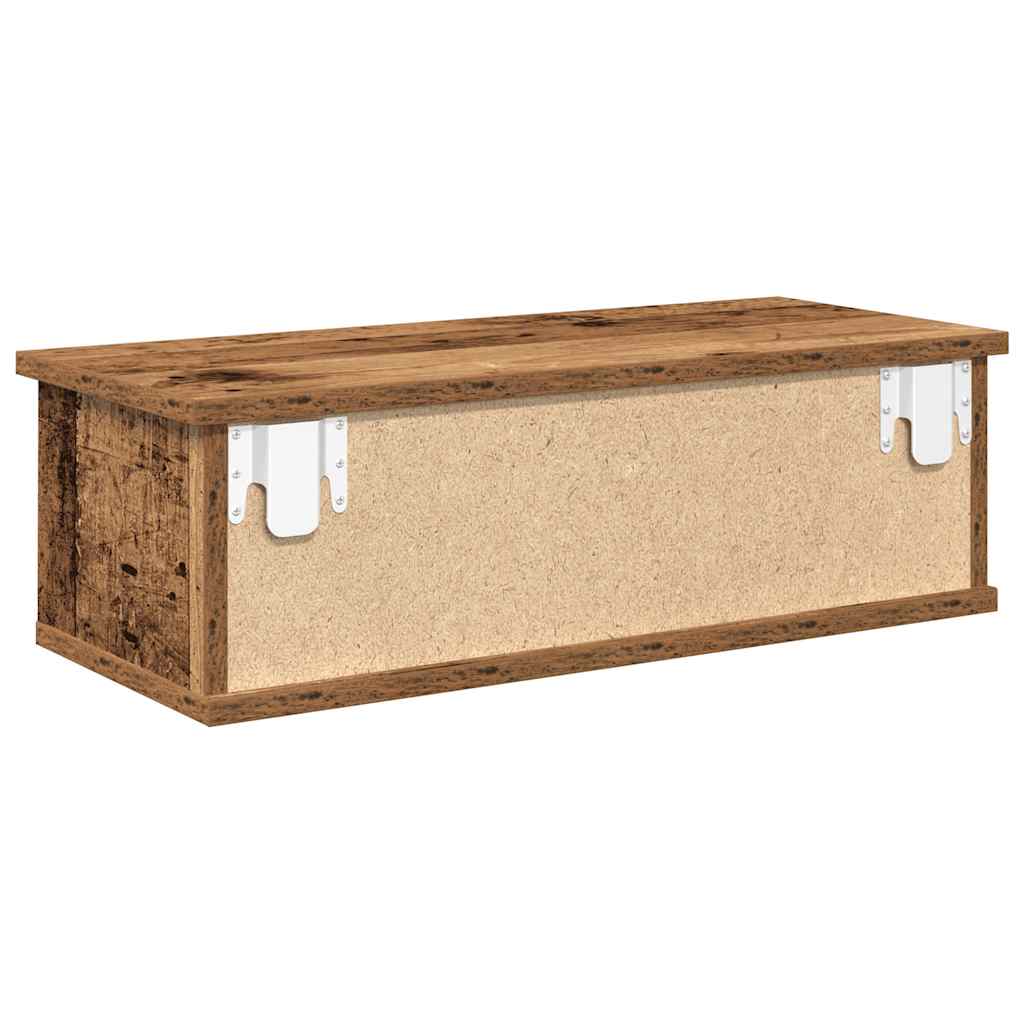 Sieninė Spinta Old Wood 60x26x18,5 cm Inžinerinė mediena
