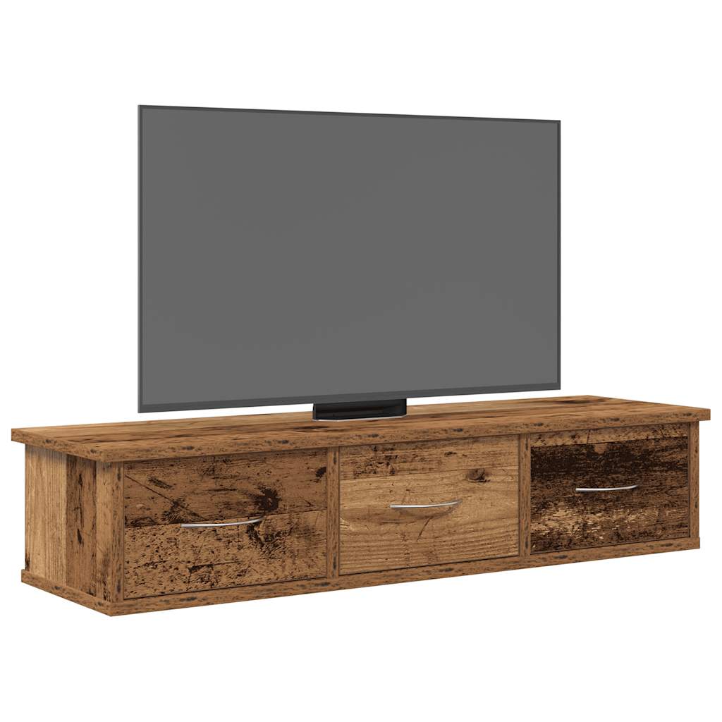 Sieninė Spinta Old Wood 88x26x18,5 cm Inžinierinė mediena