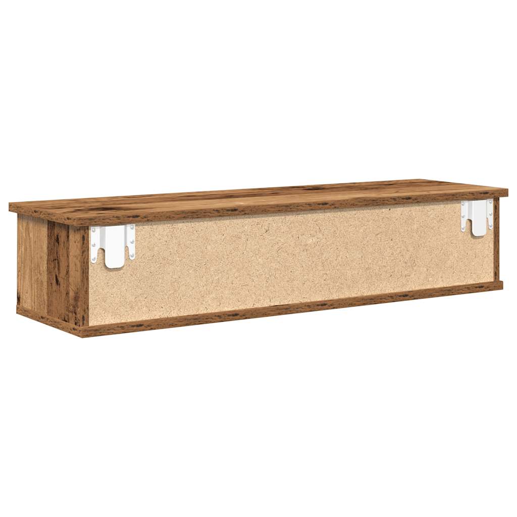 Sieninė Spinta Old Wood 88x26x18,5 cm Inžinierinė mediena
