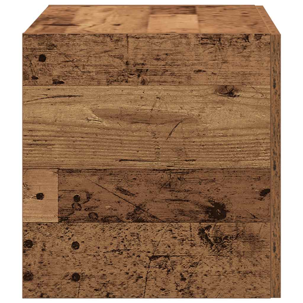 Sieninė Spinta Old Wood 80x39x40 cm Inžinierinė mediena