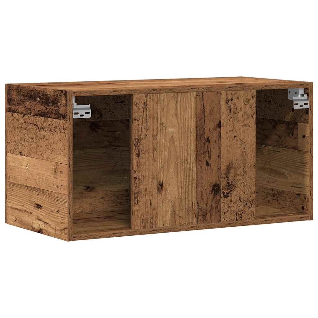 Sieninė Spinta Old Wood 80x39x40 cm Inžinierinė mediena