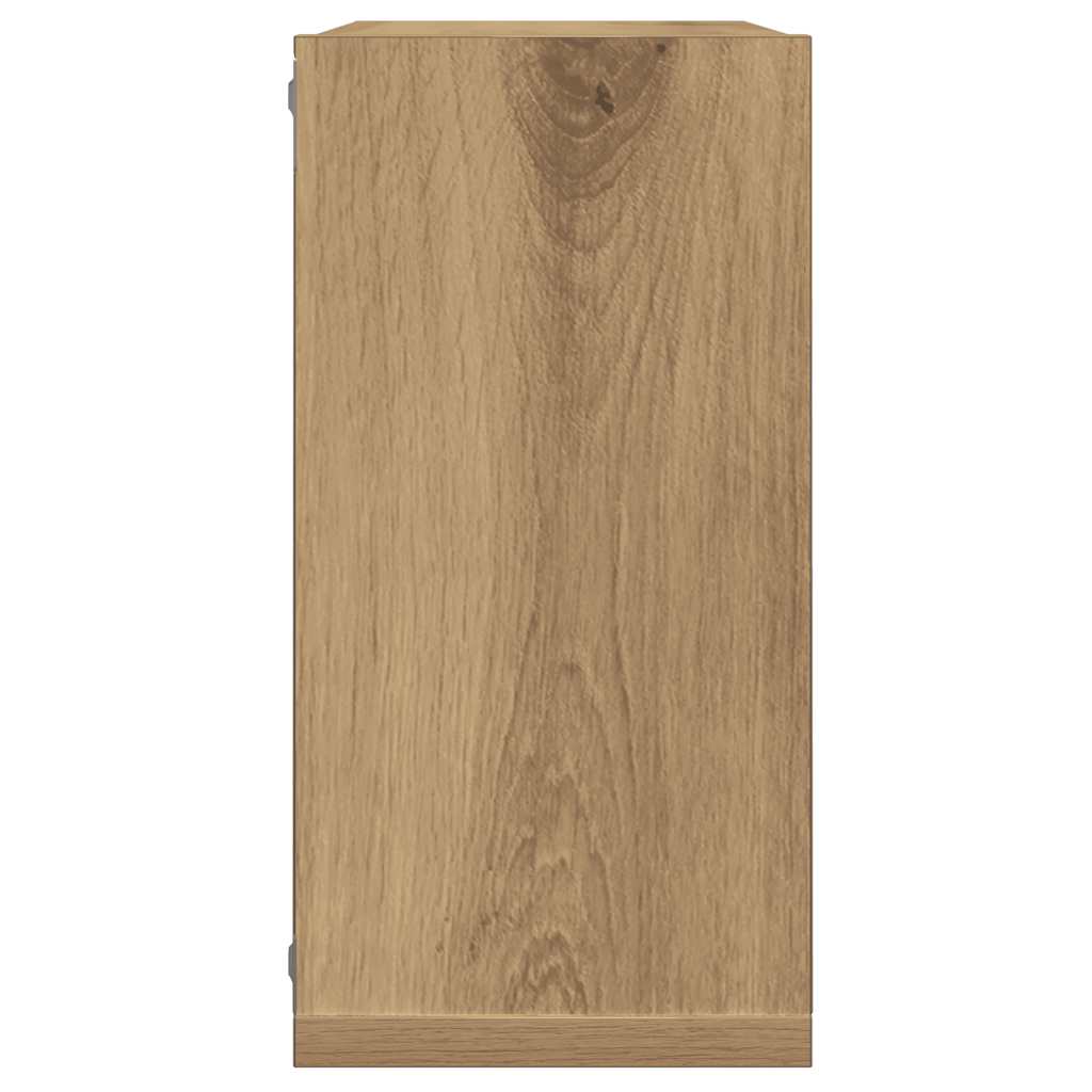Sieninės lentynos, 6vnt., artisano, 30x15x30cm, mediena