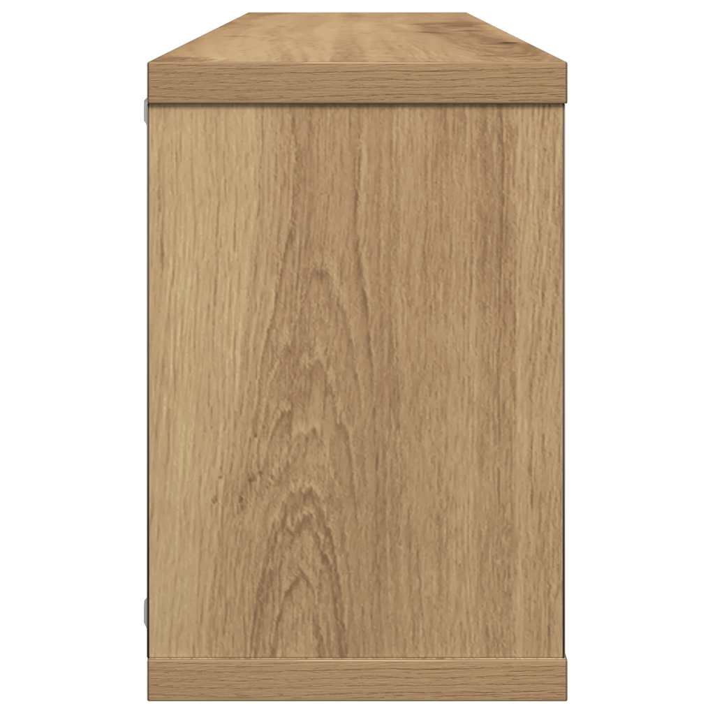 Sieninės lentynos, 2vnt., artisano, 60x15x23cm, mediena