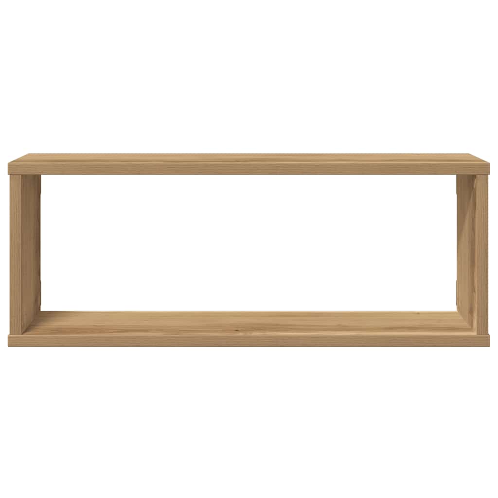 Sieninės lentynos, 4vnt., artisano, 60x15x23cm, mediena