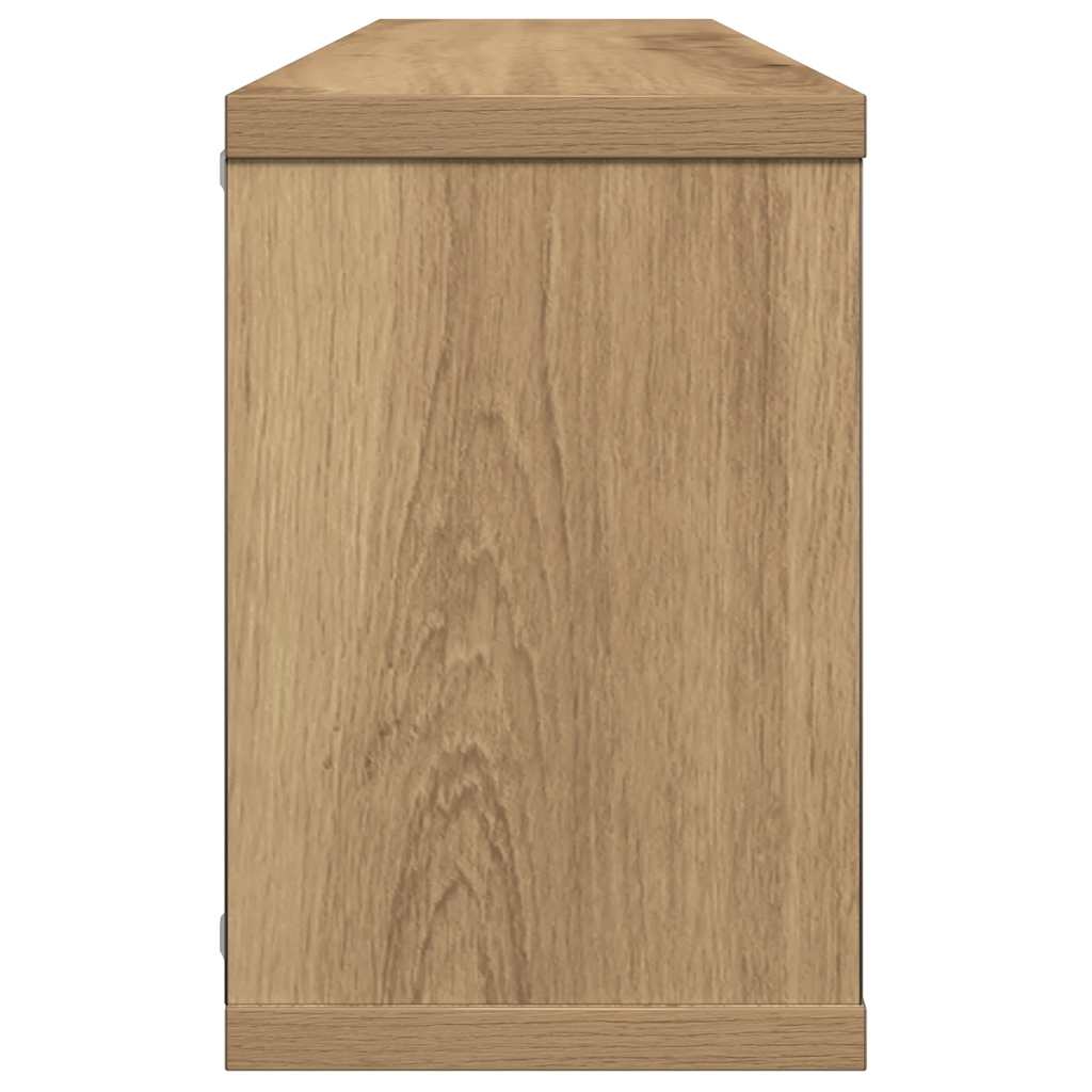 Sieninės lentynos, 6vnt., artisano, 60x15x23cm, mediena