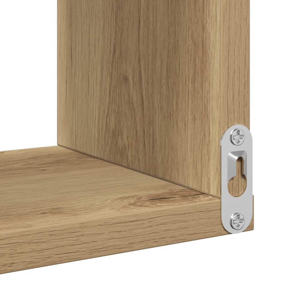 Sieninė kampinė lentyna, artisano, 40x40x49,5cm, mediena